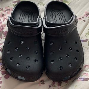Brand new black Crocs. NEVER WORN!
